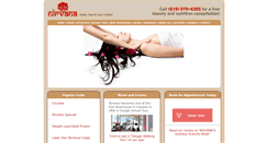 Desktop Screenshot of nirvanaspawindsor.com